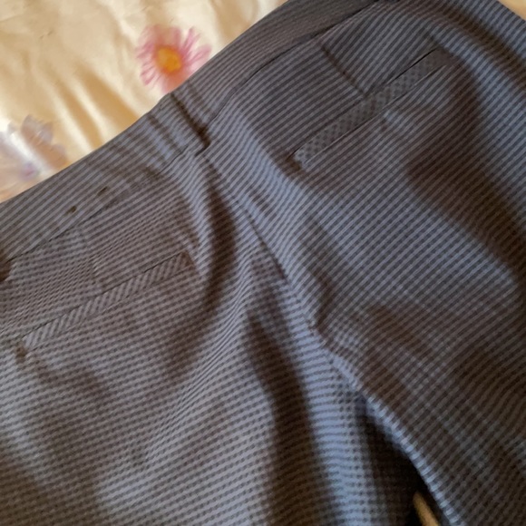 Women’s express black and blue slacks 6R - Picture 5 of 12